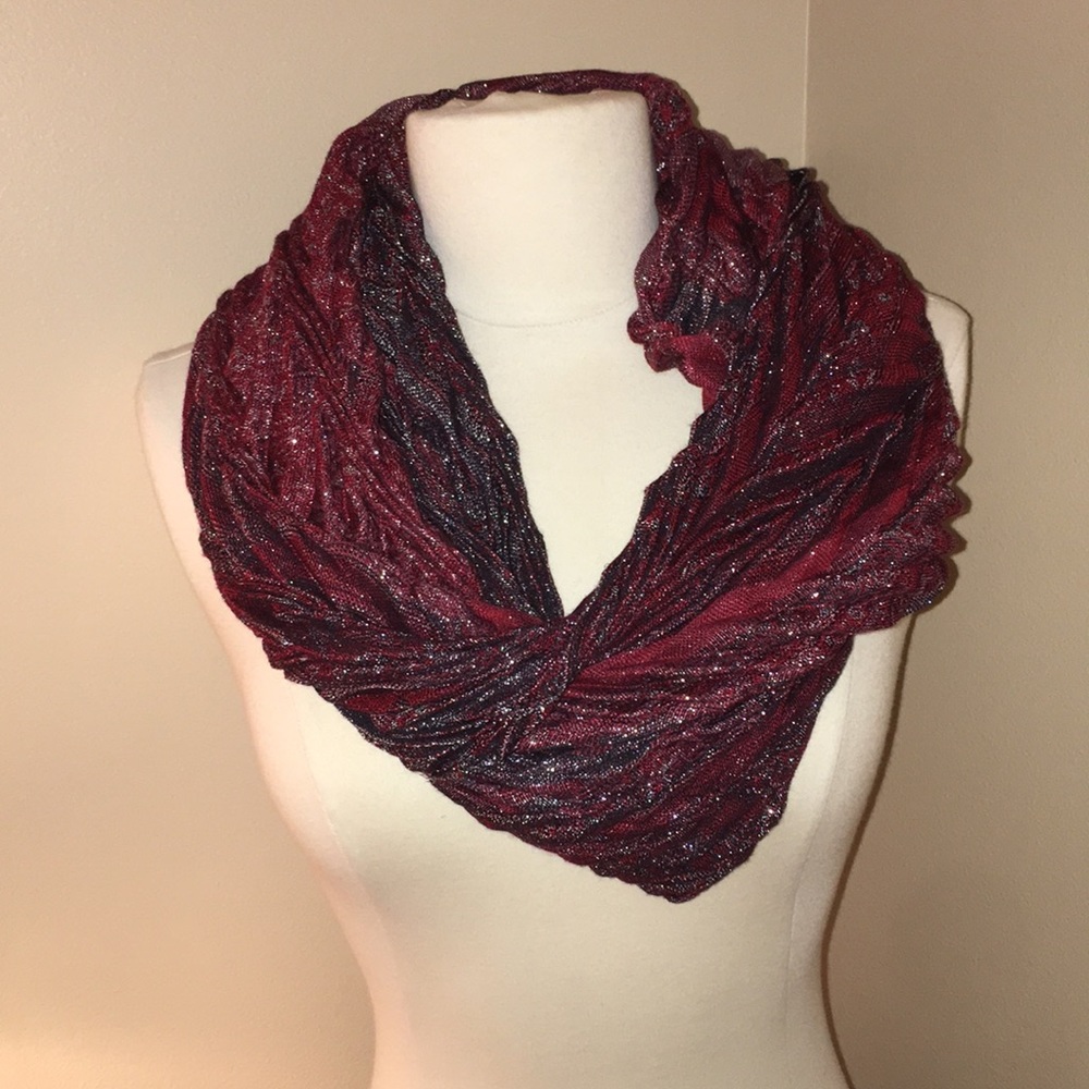 Sparkly infinity scarf